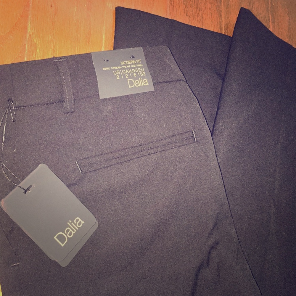 Dalia Black Dress Pants
